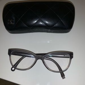 Chanel cat eye glasses